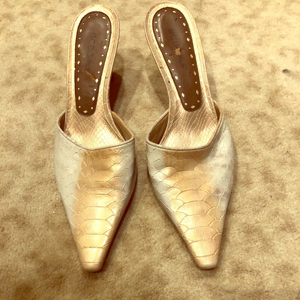 BCBG Girls Pointed Snake Heel
